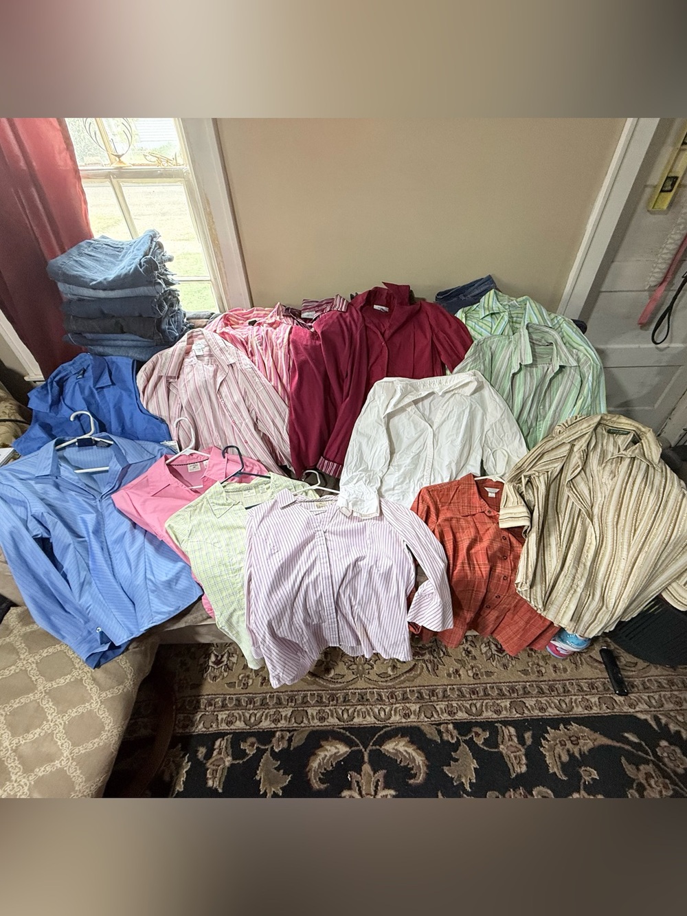 Bundle deal! Mixed Colors women’s Button-Up Shirt